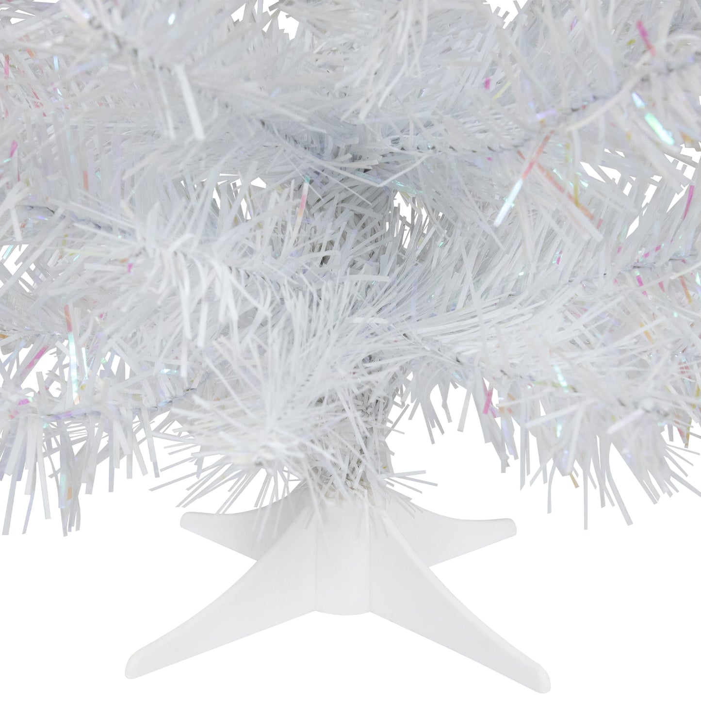 1.5 FT White Iridescent Spruce Artificial Christmas Tree - Unlit