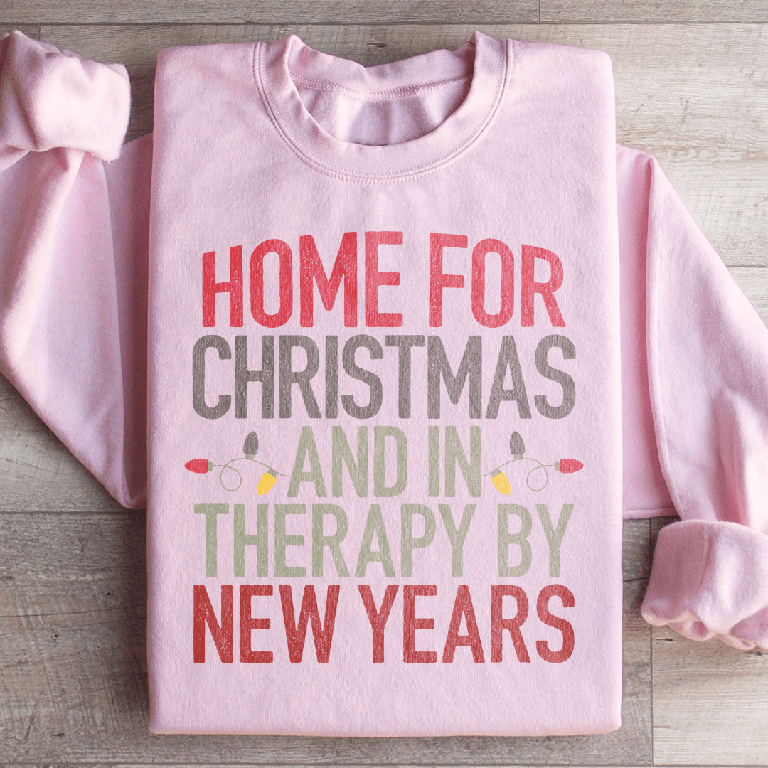 Home For Christmas And In Therapy By New Years DC-Merch Mallow